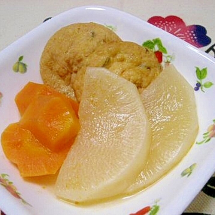 大根とがんもの中華風煮物